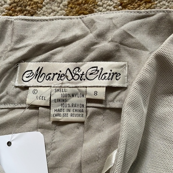 Vintage Ivory Tulle Pants - Picture 4 of 4